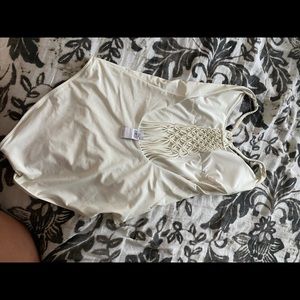 One piece bathing suit